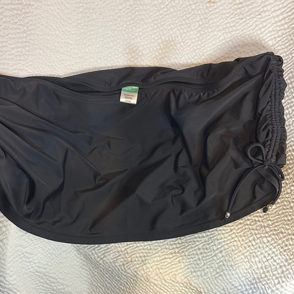 Catalina Other - Collections by Catalina Black Swim Skort w/Adjustable Side Ties - 3X (22W-24W)